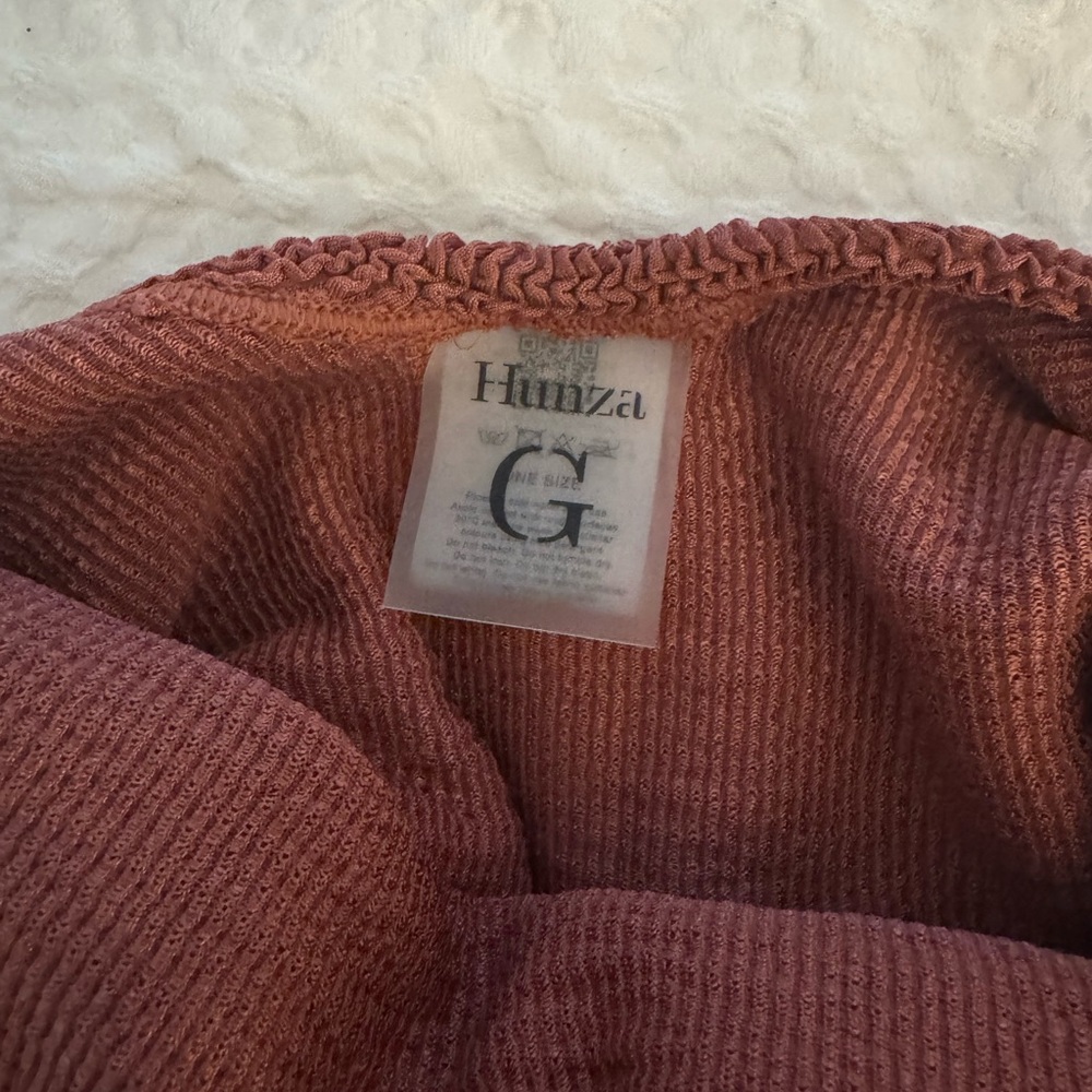 Hunza G One Piece Swimsuit in Metallic Rosewood - Picture 3 of 4